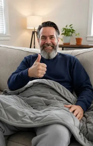 Velin owner giving a thumbs up